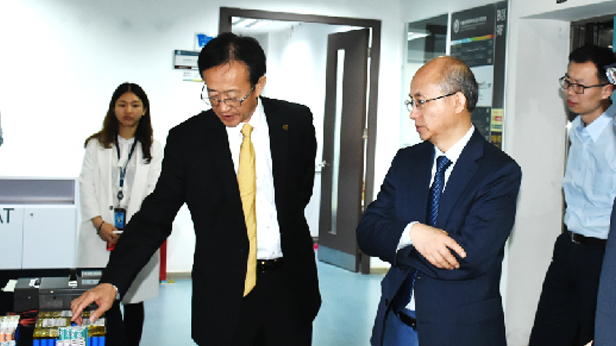 Vice President of the Chinese Academy of Sciences Inspected the Development of Our New Batteries